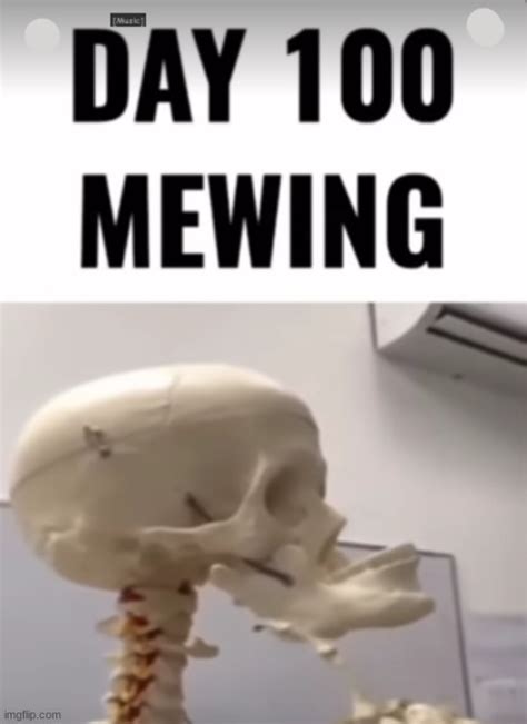 mewing meme